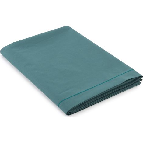 Drap Plat 240 x 300 cm Frêne - Linge de lit Coton Doux