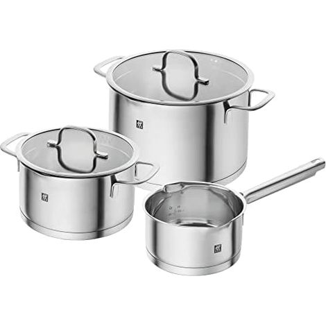 Zwilling TrueFlow Topfset aus Edelstahl (1/5)