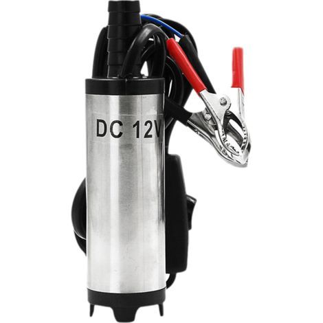Mini-12V-Pumpe (38 mm, 30 l/min), Wasserpumpe, automatische Dieselöl-Förderpumpe (1/5)