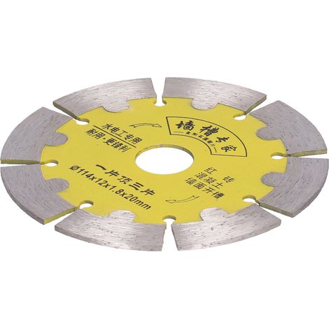 Lames de rechange professionnelles pour scie à béton et granit, lames diamantées et accessoires de coupe. (1/5)