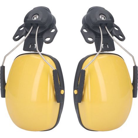1 pair of safety helmets, noise-canceling headphones, noise reduction headphones, hearing protection headphones, noise-canceling headphones for construction sites (1/5)