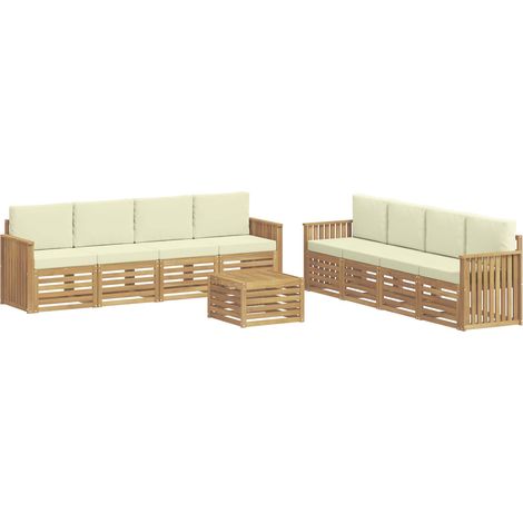 Sofa Sets Solid Acacia Wood vidaXL (1/5)