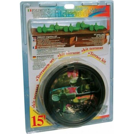 IDROEASY - KIT DI IRRIGAZIONE TERRAZZO PER 10 VASI (1/2)