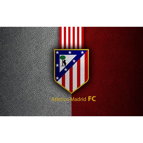 Papier peint panoramique Foot / Football - Club Atlético de Madrid - 130 cm x 81 cm (1/2)