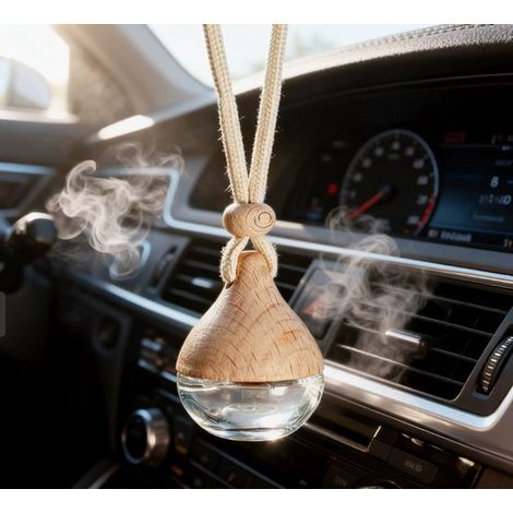 Tropfförmiges Parfümfläschchen (10 ml) Auto Parfümhalter Auto Zierleiste Autodekoration Luxuriöses Autoparfüm 3 teilig (1/4)