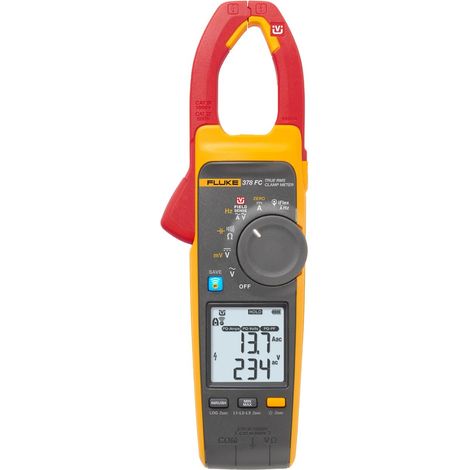 Multimetro a pinza per misurare la tensione senza contatto AC/DC TRMS Fluke 378 FC con iFlex (1/5)