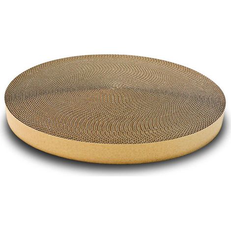 Accessoires pour animaux de compagnie, tapis de rechange pour gratte-chat, jouets pour animaux en carton ondulé naturel (1/4)