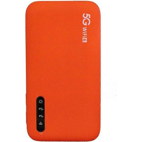 Routeur portable WiFi 6 double bande 5G Mobile Spot haut débit pour les voyages, avec emplacement pour carte SIM et prise en charge de 16 appareils. (1/5)