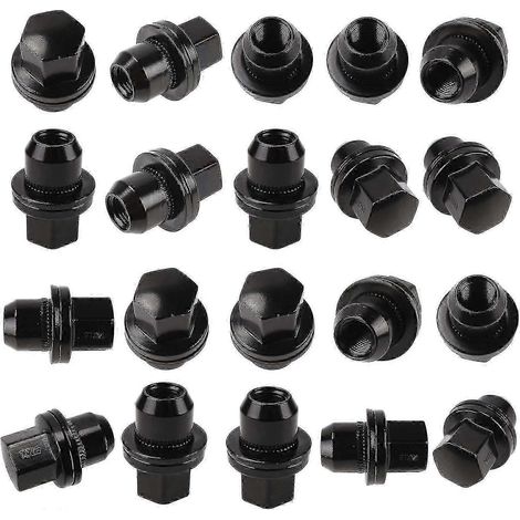 Écrous de roue pour Discovery 22 mm, 20 pièces, en acier inoxydable, pour Range Rover (L322 2006-2012) et Range Rover Sport (2006-2013). (1/5)