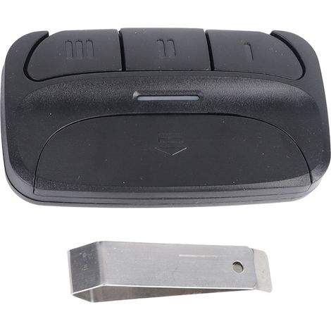 Télécommande universelle portail garage Toivize CR2032 intégrée compatible multi-modèles robuste ergonomique (1/5)