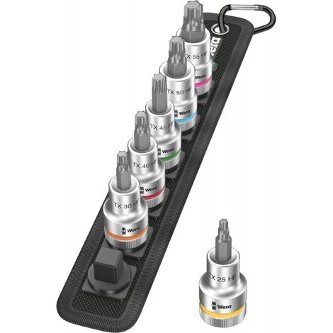 Wera Belt C 3, 1/2" Bit-vasos Torx HF6tlg. - 003997