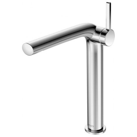 Mitigeur lavabo EDITION 400 240 sans garniture de vidage, chrome noir poli KEUCO