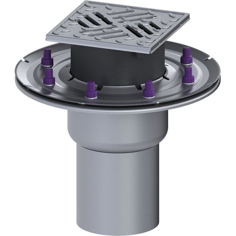 KESSEL 54230.61 Bonde de sol Ferrofix à emboîtement pressfit