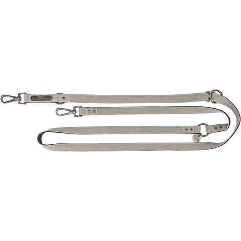 Guinzaglio regolabile per cane Trixie CityStyle Grigio chiaro S/M (1/4)