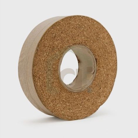 Bande résiliente en liège, ép. 2mm - l.40mm x L.10 mètres linéaires (1/2)