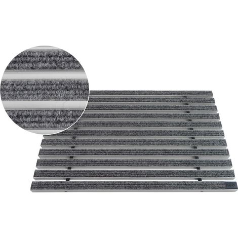 ACO VARIO SCHUHABSTREIFERMATTE FUER 75 X 50 RIPS HELLGRAU (1/4)
