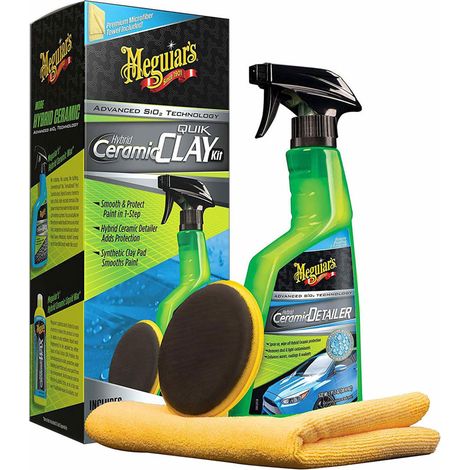Meguiar's G200200EU Hybrid Ceramic Synthetic Clay Kit