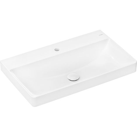 hansgrohe Xelu Q Aufsatzwaschtisch, ohne Überlauf, 800x480mm, (1/4)