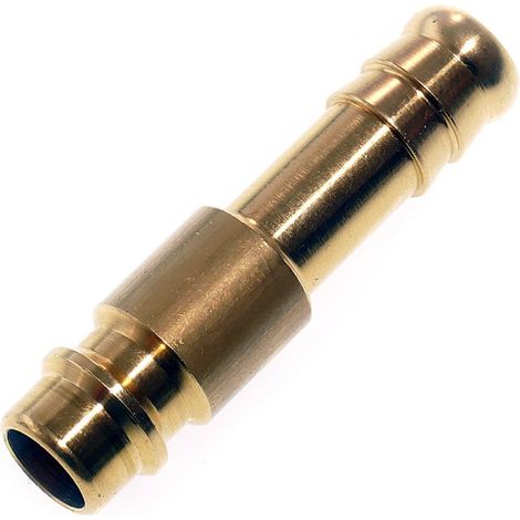 Embout pour air comprimé laiton embout cannelé male x clip male 9mm - type 26 (1/2)