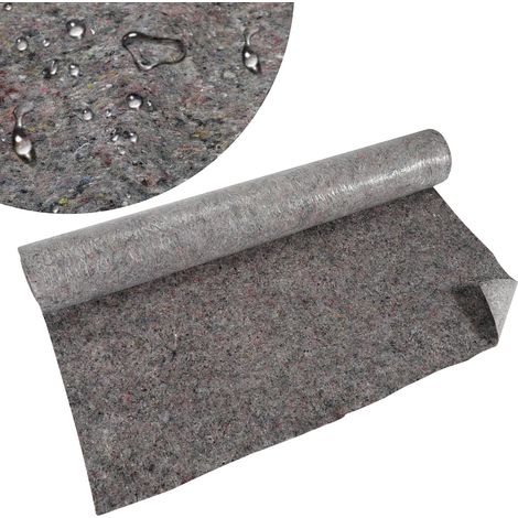 Wolketon 50m Tela di protezione per pittori Telo di pittura Telo non tessuto per pittori Telo di protezione in polare Copertura 220 g/m² ---2 pezzi