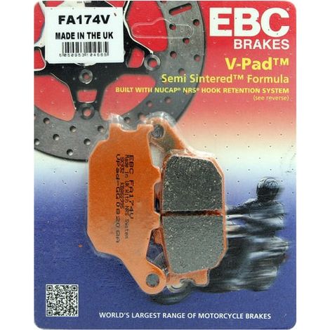 Pastillas de freno EBC FA174V (juego de 2) (1/2)