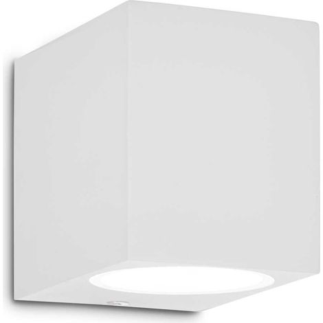 Ideal Lux Up - Applique murale extérieure à 1 ampoule blanche IP44, G9