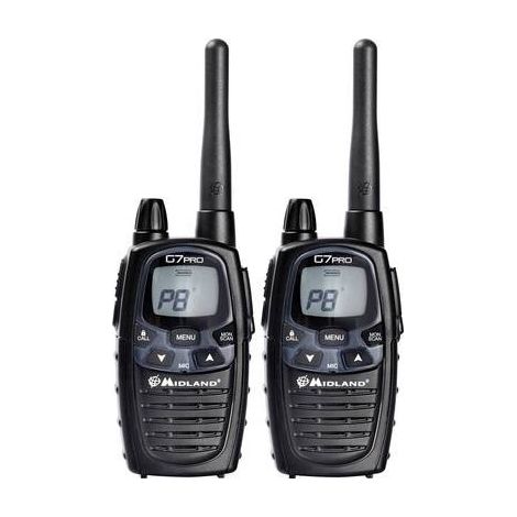 Midland G7 Pro Twin C1090.13 Radio ricetrasmittente portatile LPD PMR Kit da 2 (1/3)