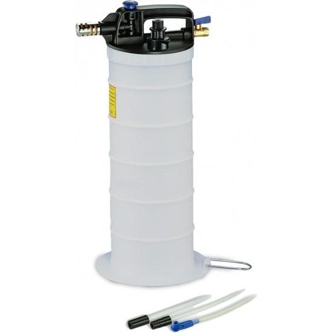 Pompa aspirazione fluidi pneumatica/Estrattore olio 5 litri