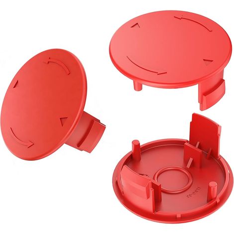 Set mit 3 kompatiblen Bosch F016F04841 Freischneider-Spulenabdeckungen - Ersatzkappen für Bosch AFS 23-37 Freischneider (1/5)