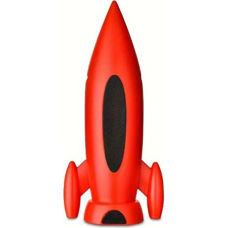 Messerschärfer, kreativer, raketenförmiger Keramik-Messerschärfer, Messerschärfer für Kochmesser und Scheren zum Campen, Wandern und für den Haushalt (1/5)