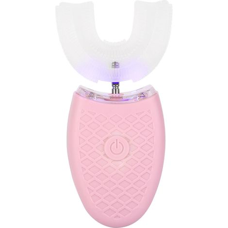 Brosse à dents sonique électrique en forme de U pour adulte, nettoyage automatique, outil de soins buccaux (1/5)