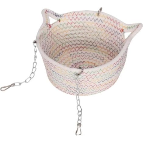 Panier rats en Hamaca blanc arcenciel (1/5)