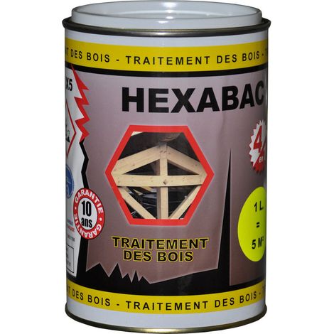 Traitment bois Multi-usages 5 litres - HEXABAC (1/2)