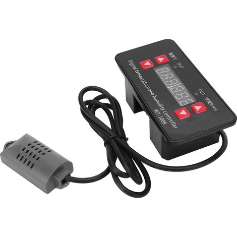 Contrôleur Numérique de Serre pour Température et Humidité WT-1008 110-220VAC (1/5)
