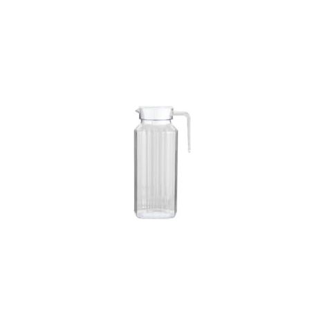 Carafe à jus en acrylique 1,5 L – EINNENFFER – Résistante à l’eau chaude et froide, avec bec verseur anti-goutte et poignée ergonomique