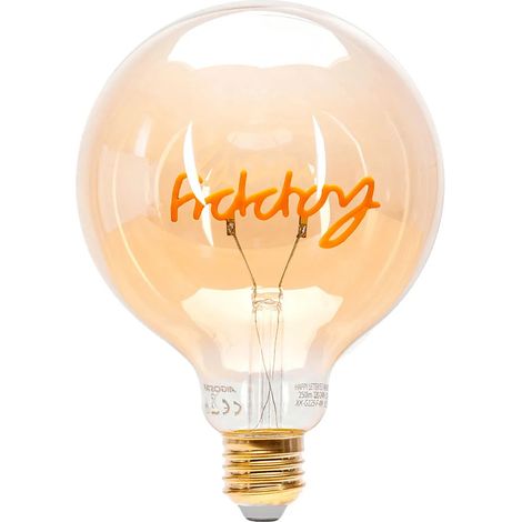 Lampadina aigostar happy letter LED 4W E27 250 lumen