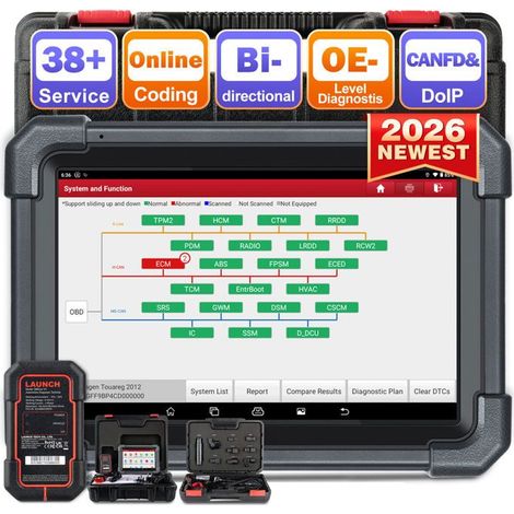 LAUNCH X431 PRO3 ACE 2026 Valise Diagnostic Auto Pro – Tous Systèmes – Bidirectionnel – Codage ECU (1/3)