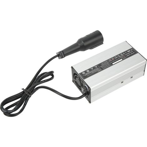 Chargeur chariot golf DC 48V 6A 3 broches rond prise US 110-120V universel pour système 48 volts (1/5)