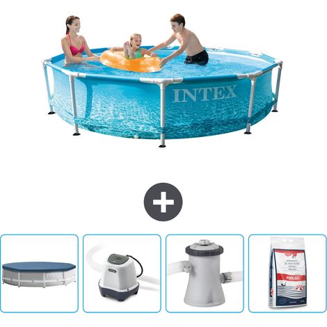 Intex Piscina con struttura Rotonda - 305x76 cm - 7-pezzi  SCB53 (1/5)
