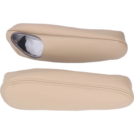 Accoudoir de siège avant en cuir synthétique beige pour Chevrolet Tahoe Suburban 1500 2000-2006, housse de remplacement protectrice (1/5)