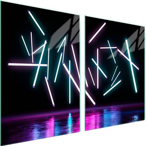 Protection de plaque de cuisson en verre 2x45x52 Pop Art (1/5)
