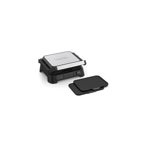 Gril à contact Tefal SuperGrill 4-en-1 GC515DE0 Inox 2000 W 600 cm² (1/5)
