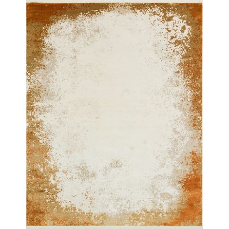 MIRAGE - Tapis moderne abstrait beige/terra 120x180 (1/5)