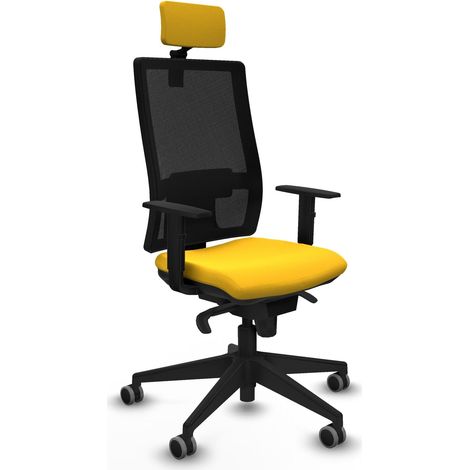 Bürostuhl piqueras y crespo Horna schwarz Schaumstoff (1/2)