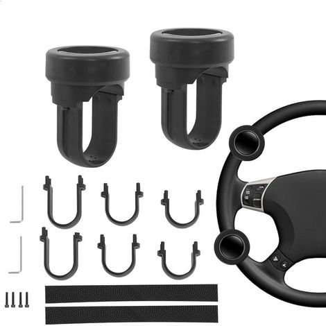Boule Volant Voiture, Boule Volant Camion,Boule Volant, Boule Volant 360° Bouton Rotatif Universel, pour Voitures et Tracteurs de Pelouse Voitures (1/5)