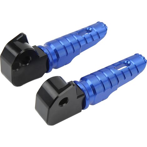2 repose-pieds arrière de rechange en alliage d'aluminium CNC pour moto FORZA 750 NSS 750 (bleu) (1/5)