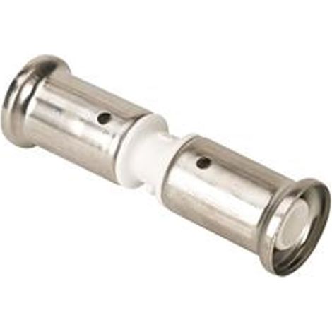 Manchon multicouche PVDF blanc égal à sertir Ø16x2,0 - Henco