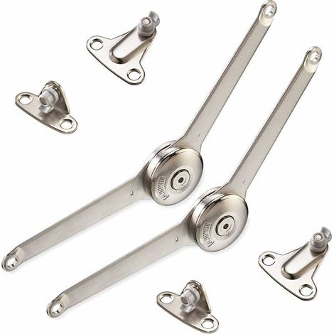2 x Adjustable Toilet Seat Stays 75-105°