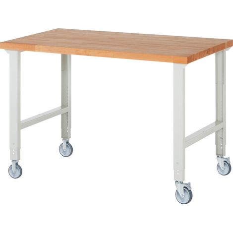 Rau Établi mobile réglable en hauteur 7000-1, L1500xP900xH950-1000mm (1/4)