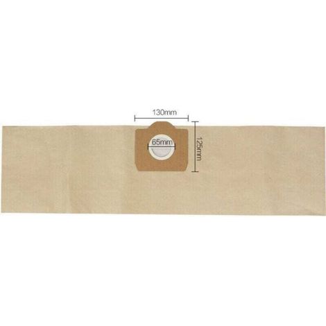 Sacs Aspirateur - Papier Filtre Compatible Kärcher - Pour Modèles 1.347-108 1.347-201 6.904-263 6.904-409 6.959-130.0 - Lot De 10